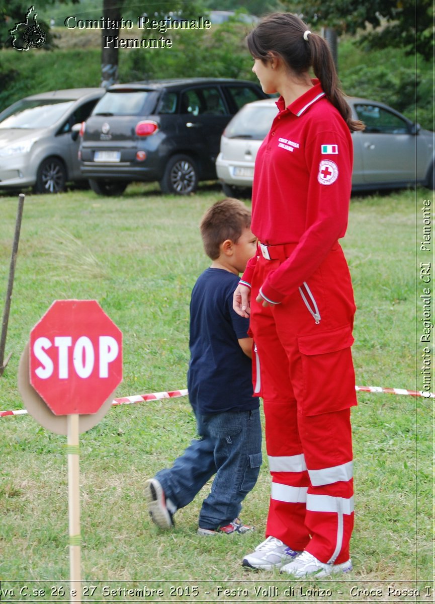 Villanova C.se 26 e 27 Settembre 2015 - Festa Valli di Lanzo - Croce Rossa Italiana- Comitato Regionale del Piemonte