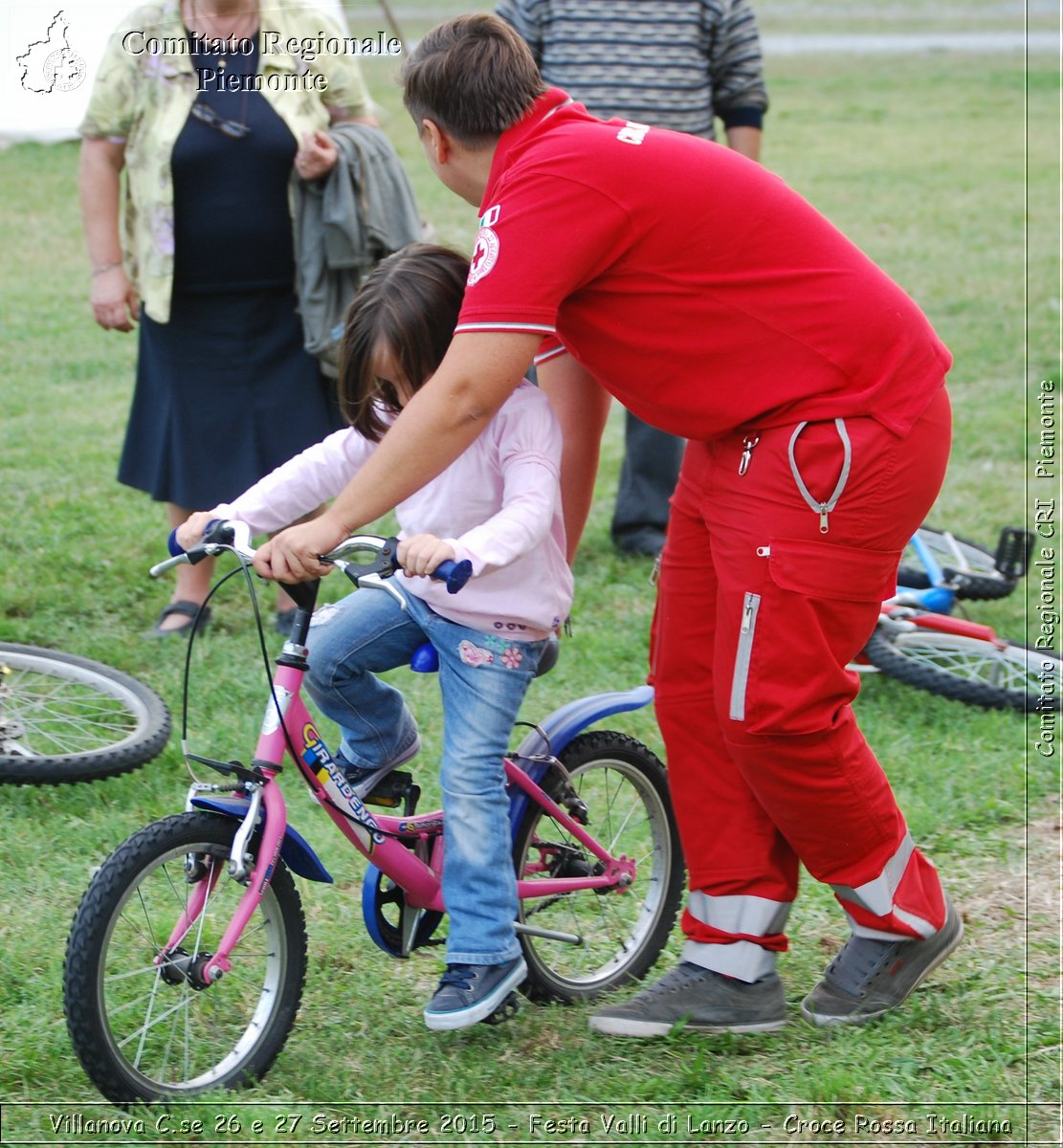 Villanova C.se 26 e 27 Settembre 2015 - Festa Valli di Lanzo - Croce Rossa Italiana- Comitato Regionale del Piemonte