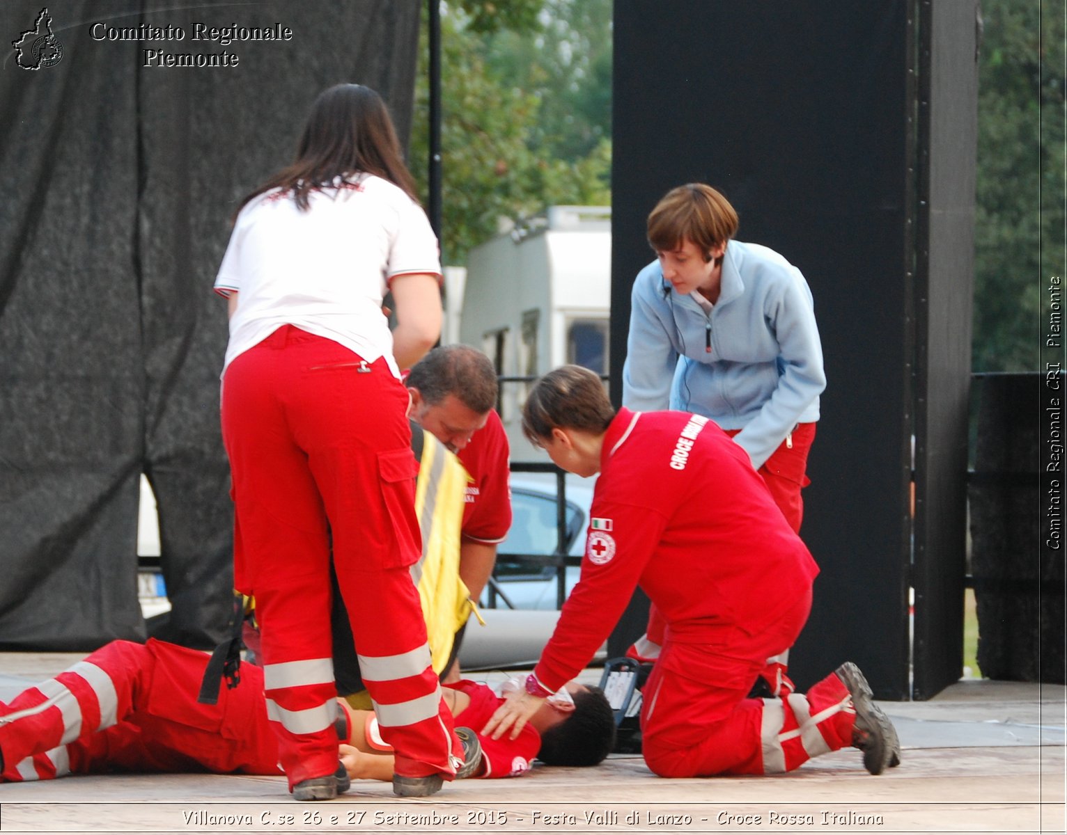 Villanova C.se 26 e 27 Settembre 2015 - Festa Valli di Lanzo - Croce Rossa Italiana- Comitato Regionale del Piemonte