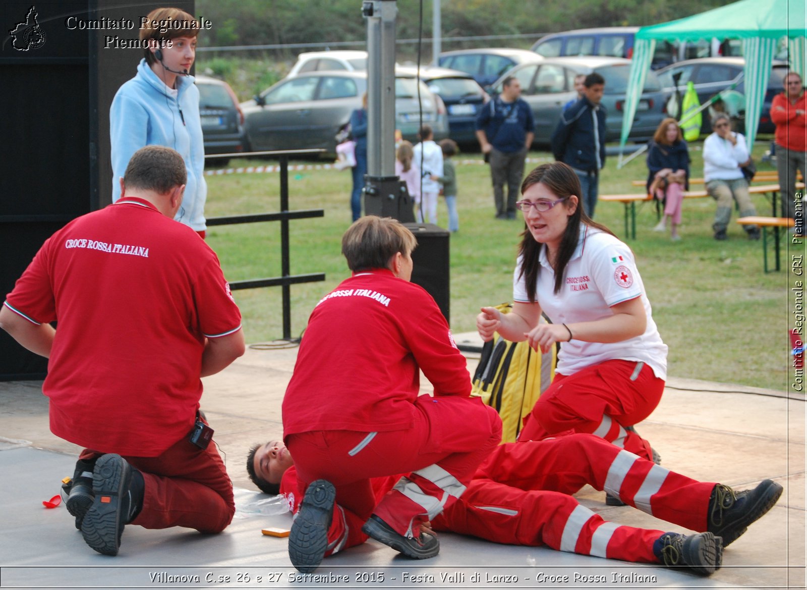 Villanova C.se 26 e 27 Settembre 2015 - Festa Valli di Lanzo - Croce Rossa Italiana- Comitato Regionale del Piemonte