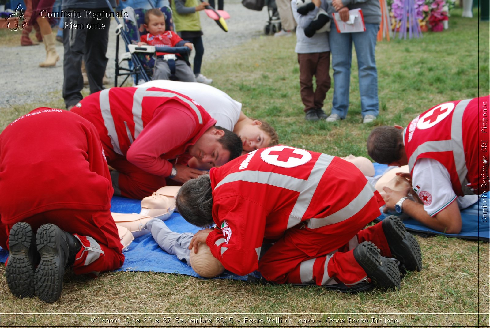 Villanova C.se 26 e 27 Settembre 2015 - Festa Valli di Lanzo - Croce Rossa Italiana- Comitato Regionale del Piemonte