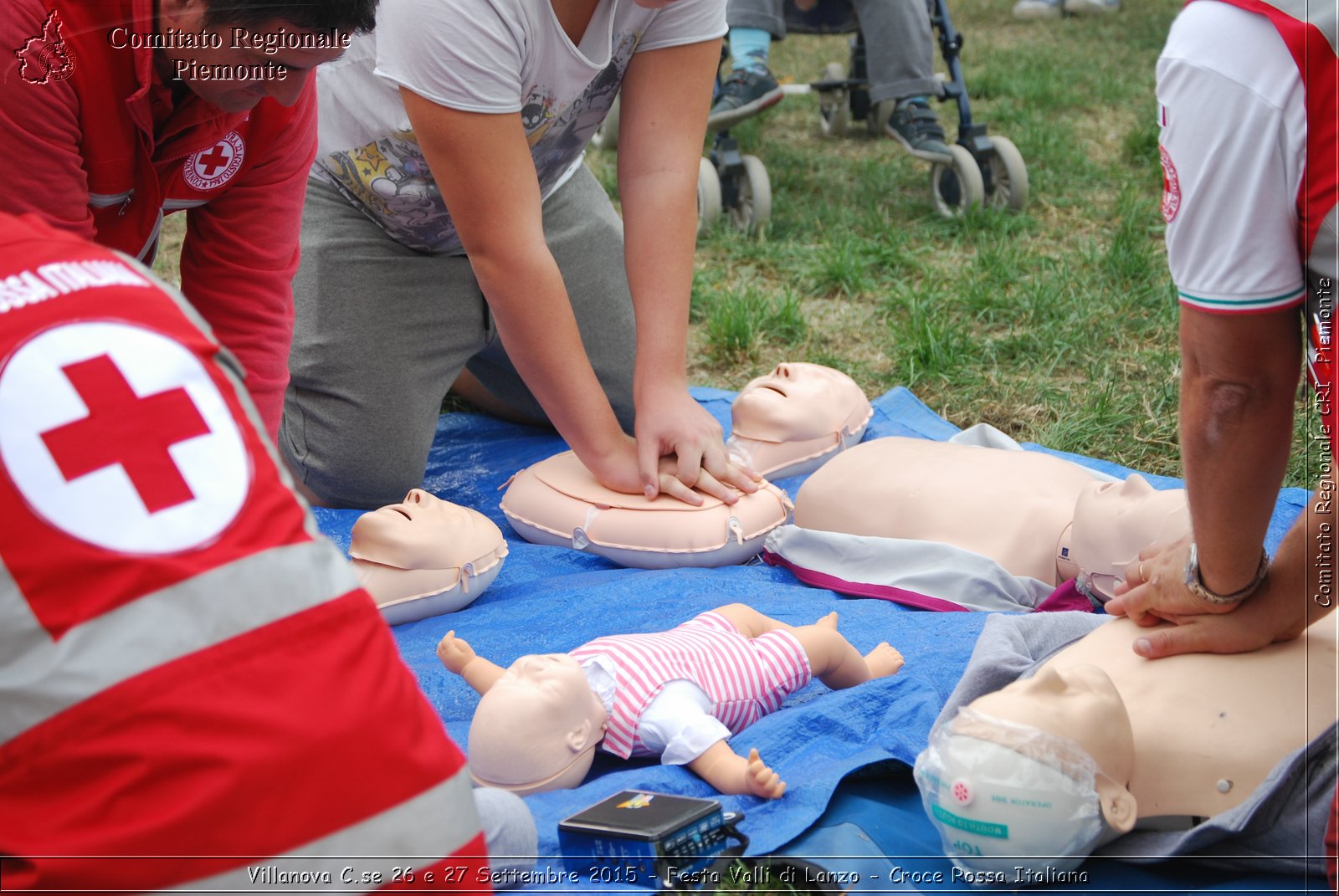 Villanova C.se 26 e 27 Settembre 2015 - Festa Valli di Lanzo - Croce Rossa Italiana- Comitato Regionale del Piemonte