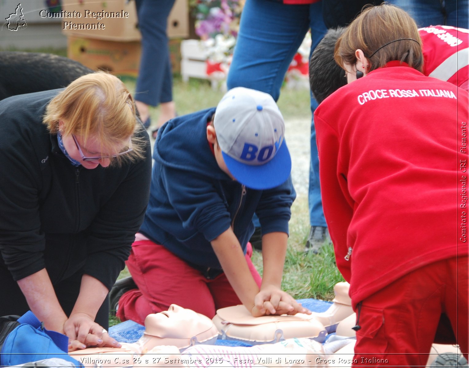 Villanova C.se 26 e 27 Settembre 2015 - Festa Valli di Lanzo - Croce Rossa Italiana- Comitato Regionale del Piemonte