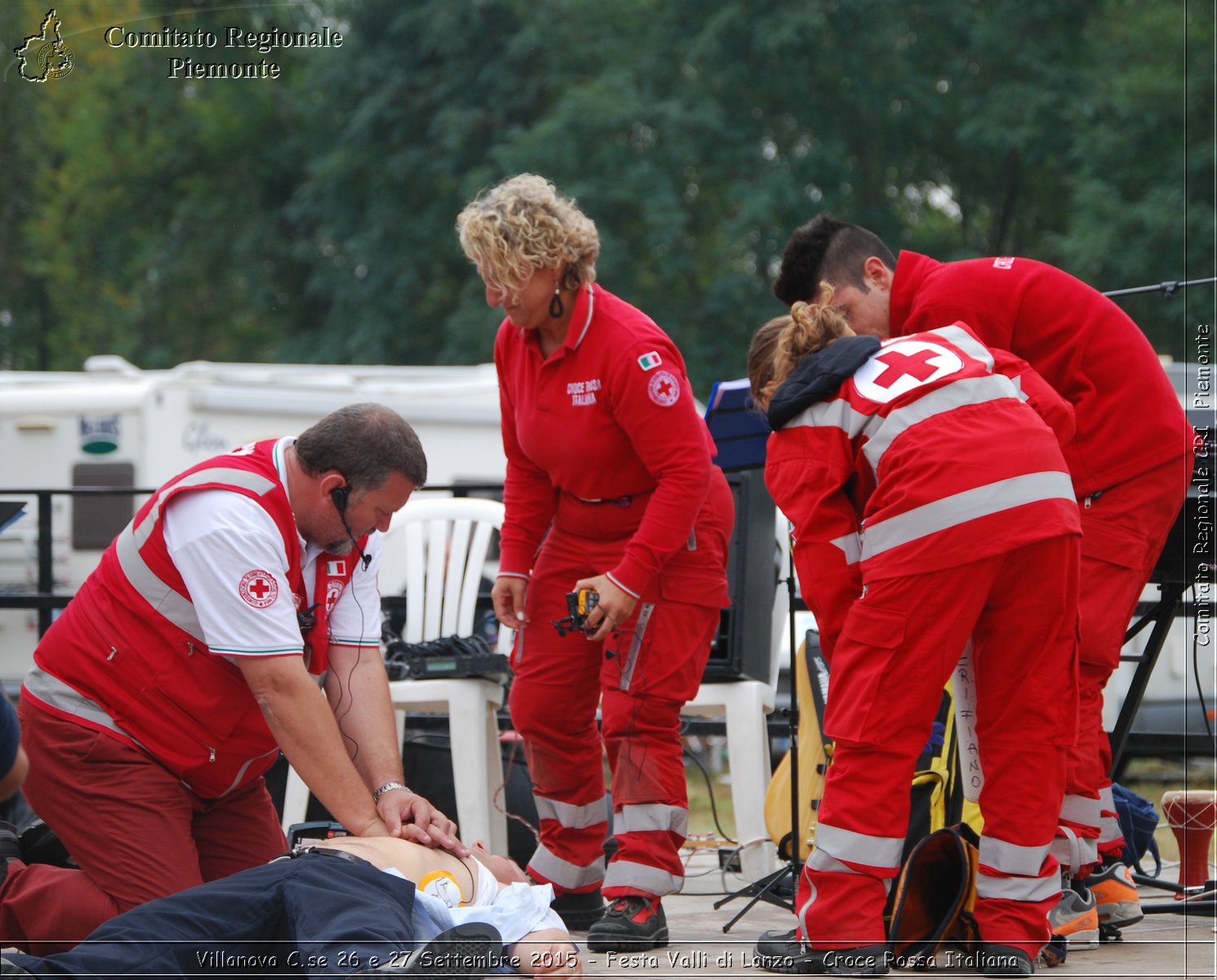 Villanova C.se 26 e 27 Settembre 2015 - Festa Valli di Lanzo - Croce Rossa Italiana- Comitato Regionale del Piemonte