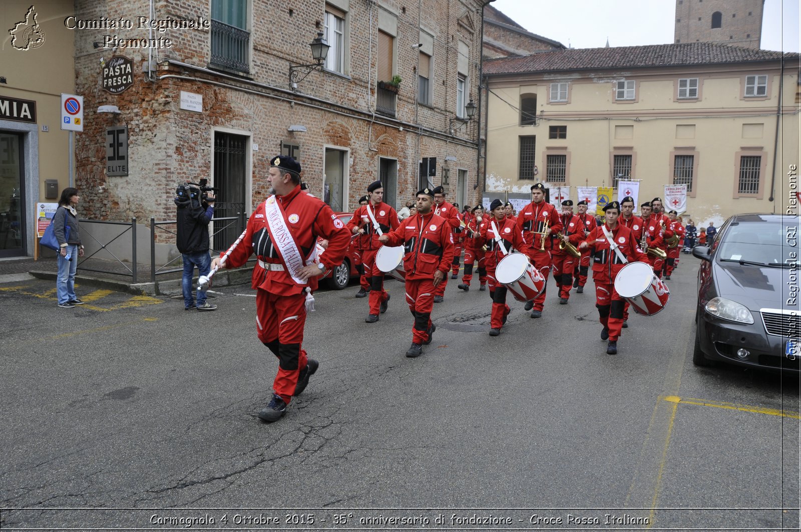 Carmagnola 4 Ottobre 2015 - 35 anniversario di fondazione - Croce Rossa Italiana- Comitato Regionale del Piemonte