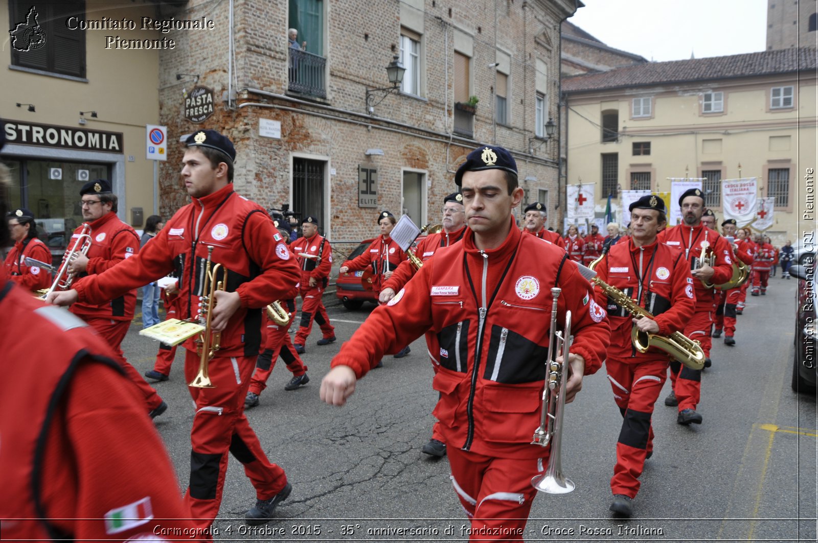 Carmagnola 4 Ottobre 2015 - 35 anniversario di fondazione - Croce Rossa Italiana- Comitato Regionale del Piemonte