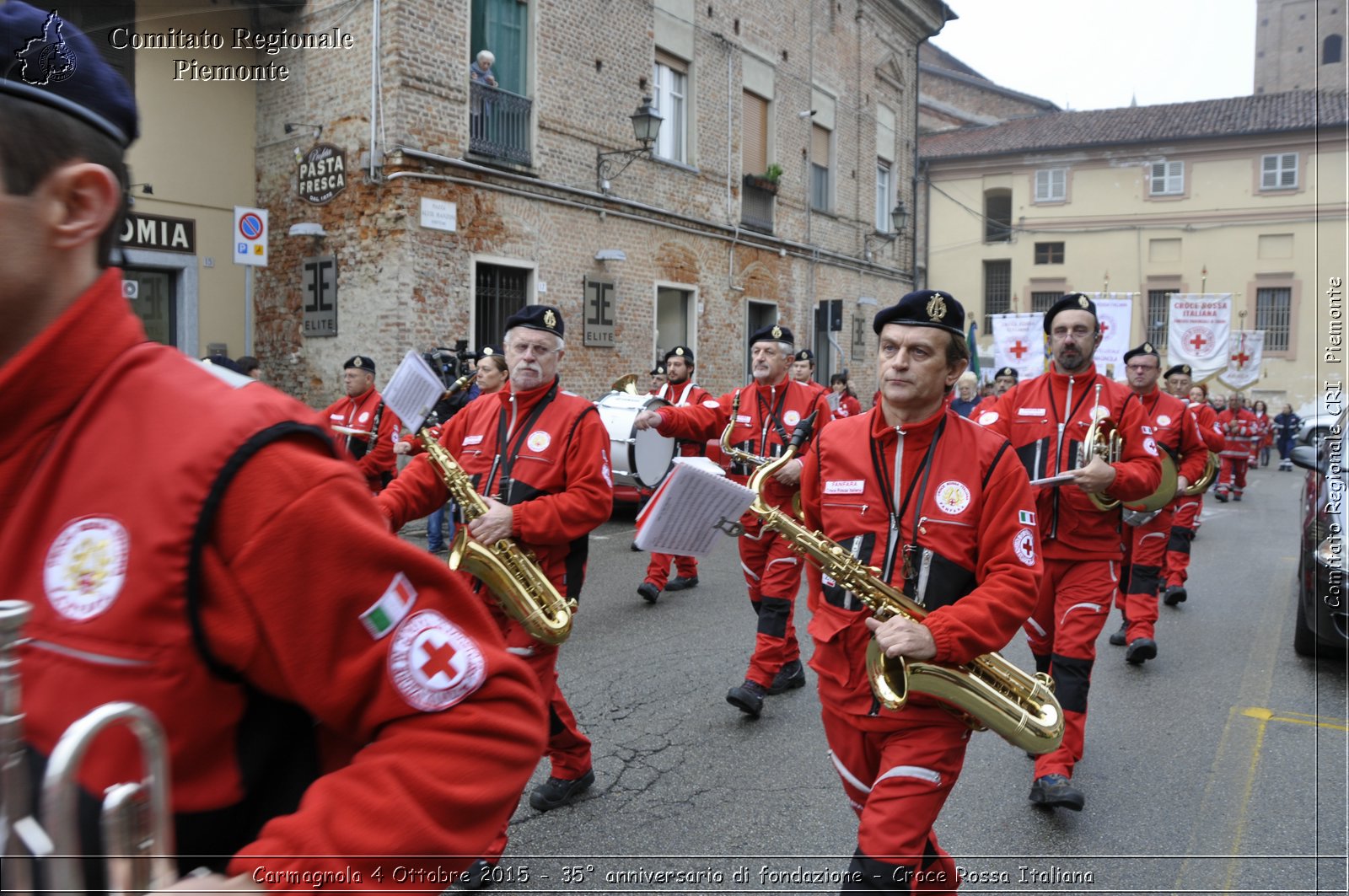 Carmagnola 4 Ottobre 2015 - 35 anniversario di fondazione - Croce Rossa Italiana- Comitato Regionale del Piemonte