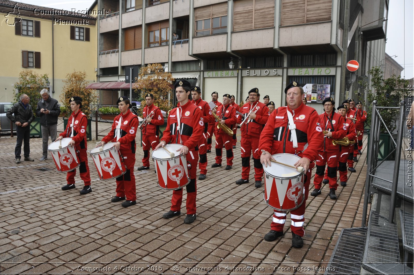 Carmagnola 4 Ottobre 2015 - 35 anniversario di fondazione - Croce Rossa Italiana- Comitato Regionale del Piemonte