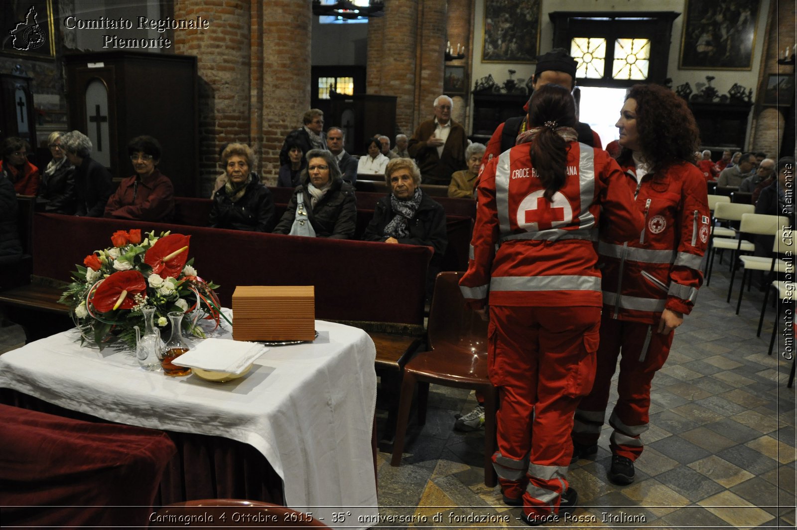 Carmagnola 4 Ottobre 2015 - 35 anniversario di fondazione - Croce Rossa Italiana- Comitato Regionale del Piemonte