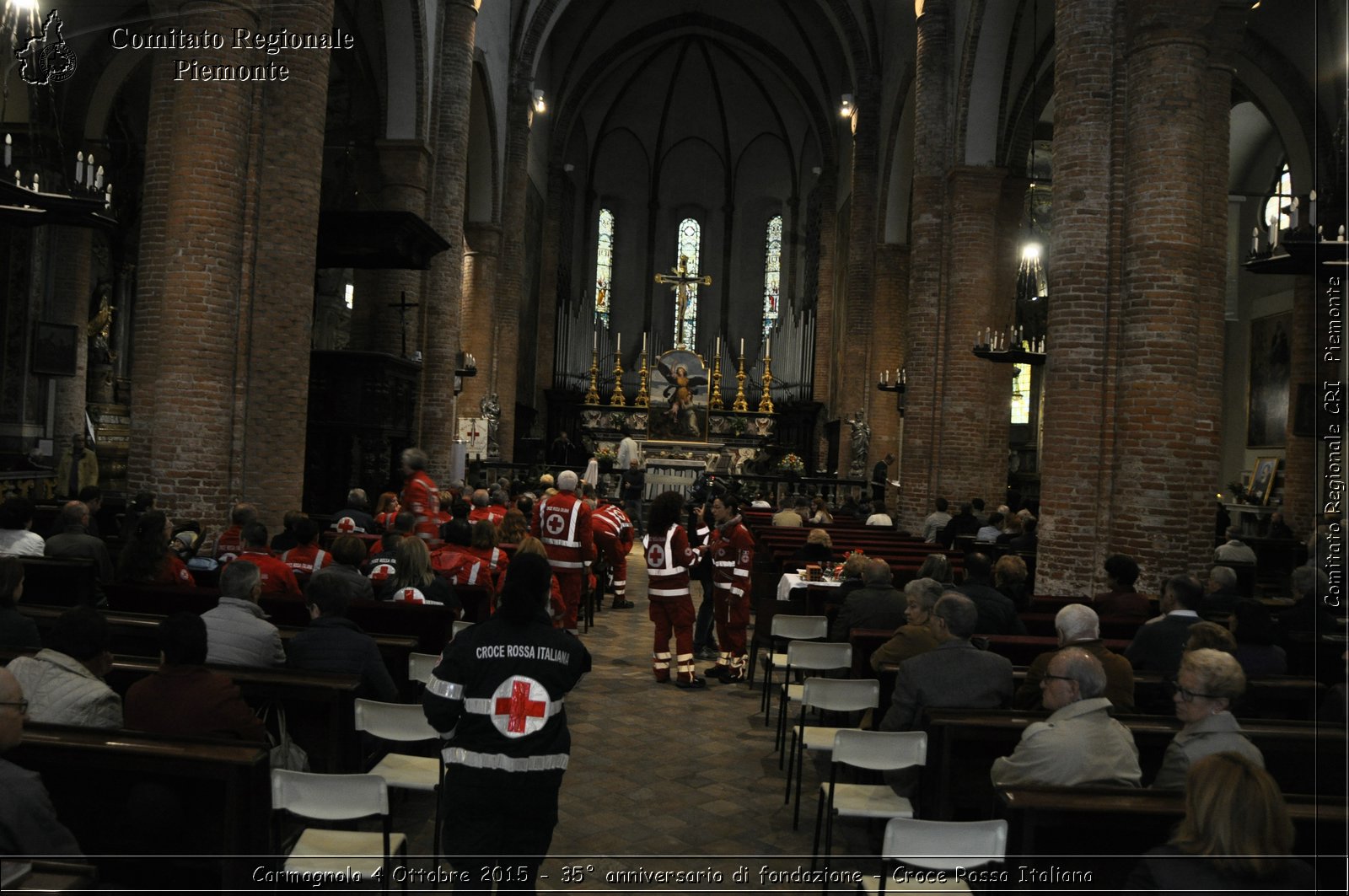 Carmagnola 4 Ottobre 2015 - 35 anniversario di fondazione - Croce Rossa Italiana- Comitato Regionale del Piemonte