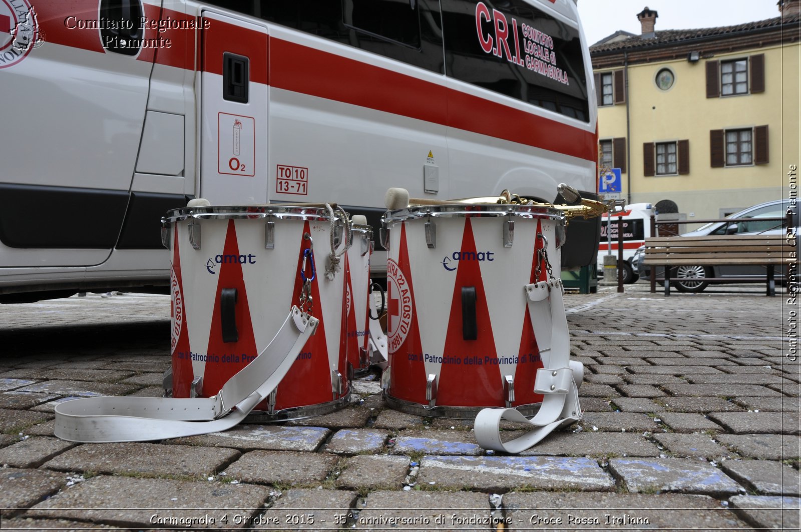 Carmagnola 4 Ottobre 2015 - 35 anniversario di fondazione - Croce Rossa Italiana- Comitato Regionale del Piemonte