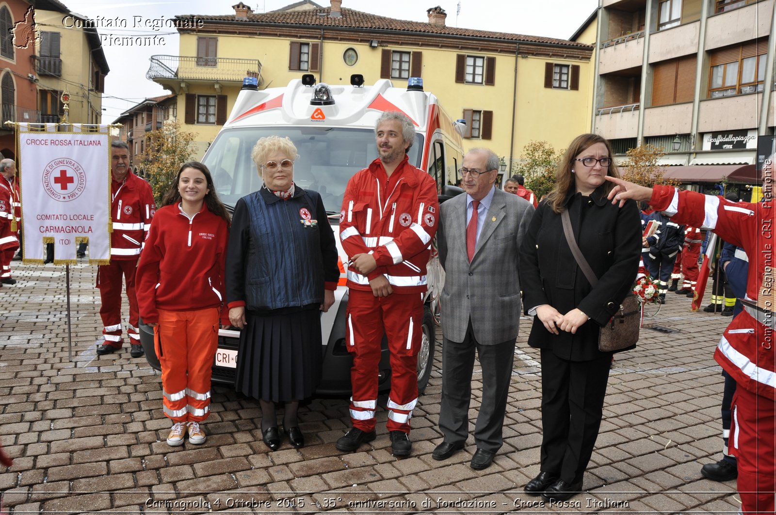 Carmagnola 4 Ottobre 2015 - 35 anniversario di fondazione - Croce Rossa Italiana- Comitato Regionale del Piemonte