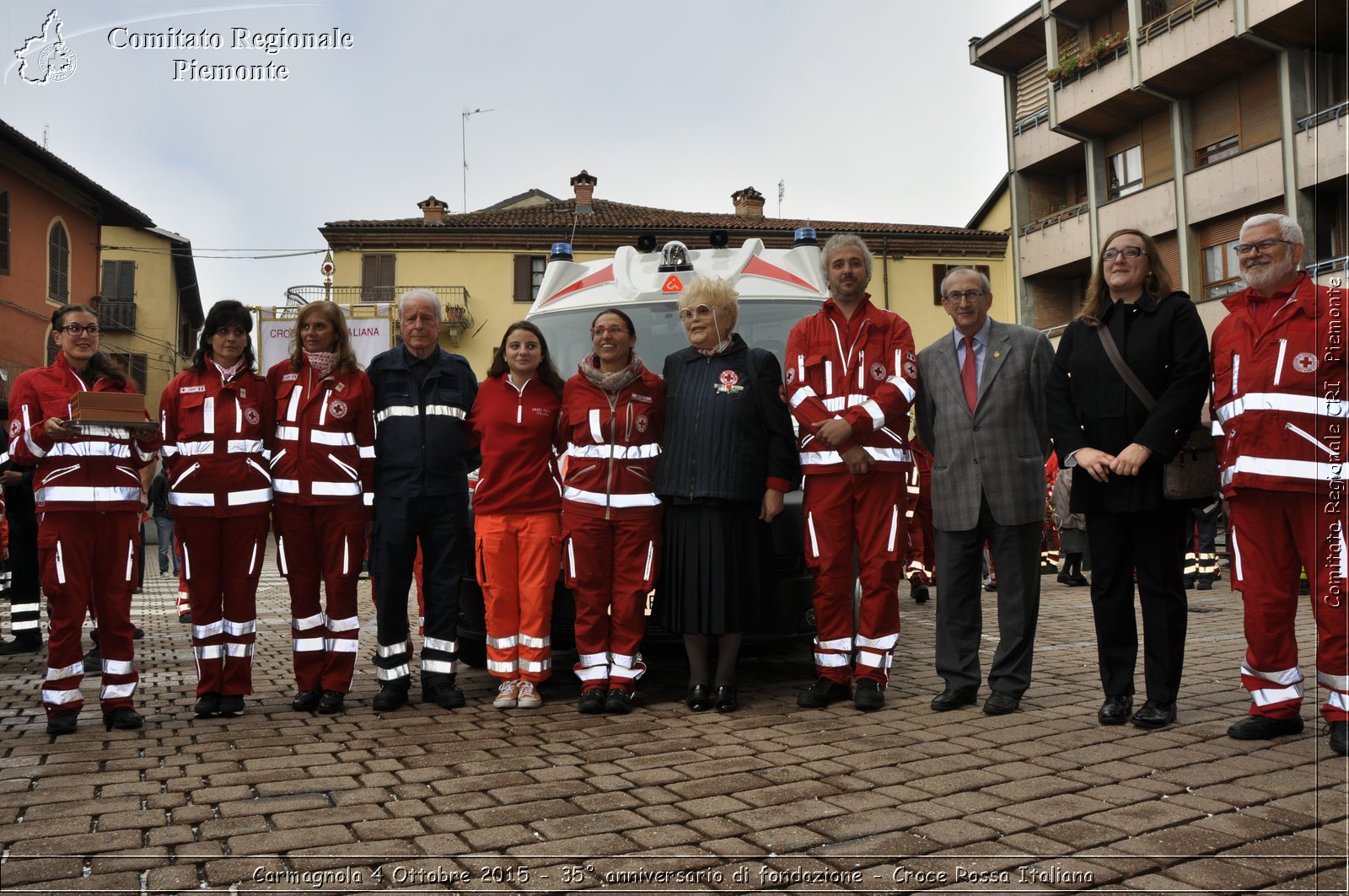 Carmagnola 4 Ottobre 2015 - 35 anniversario di fondazione - Croce Rossa Italiana- Comitato Regionale del Piemonte