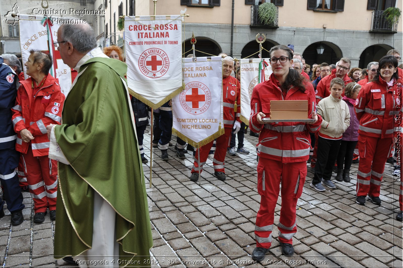 Carmagnola 4 Ottobre 2015 - 35 anniversario di fondazione - Croce Rossa Italiana- Comitato Regionale del Piemonte