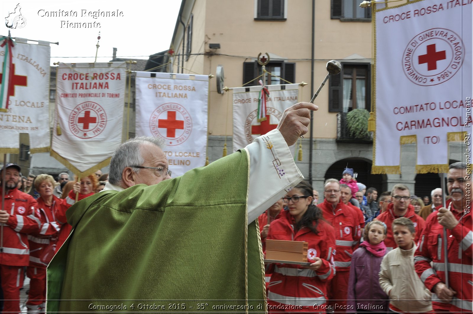 Carmagnola 4 Ottobre 2015 - 35 anniversario di fondazione - Croce Rossa Italiana- Comitato Regionale del Piemonte