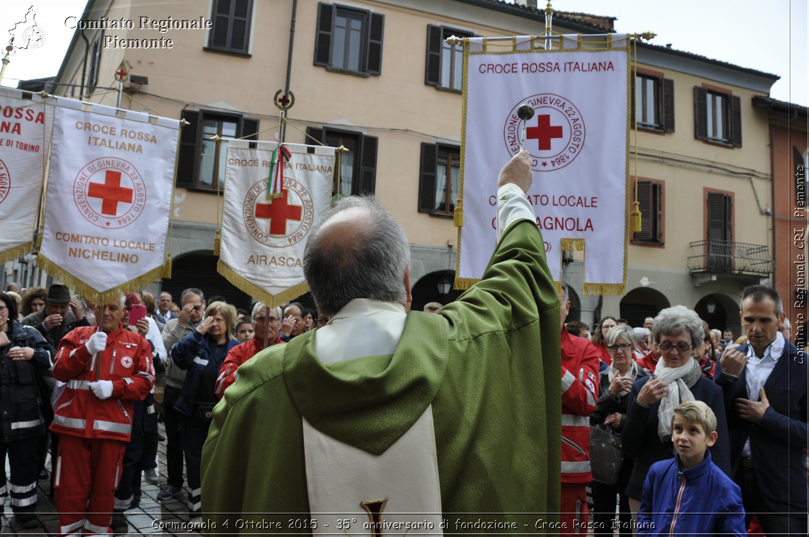 Carmagnola 4 Ottobre 2015 - 35 anniversario di fondazione - Croce Rossa Italiana- Comitato Regionale del Piemonte