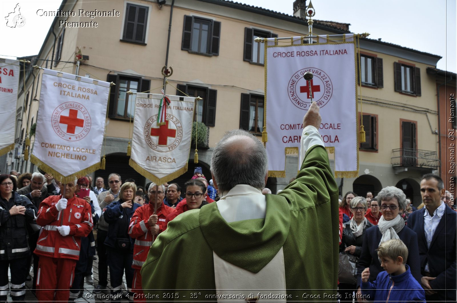 Carmagnola 4 Ottobre 2015 - 35 anniversario di fondazione - Croce Rossa Italiana- Comitato Regionale del Piemonte