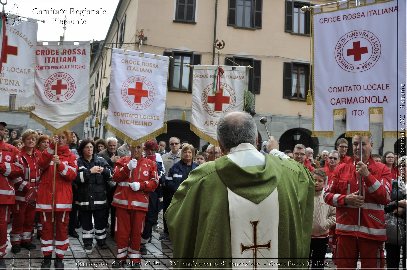 Carmagnola 4 Ottobre 2015 - 35 anniversario di fondazione - Croce Rossa Italiana- Comitato Regionale del Piemonte