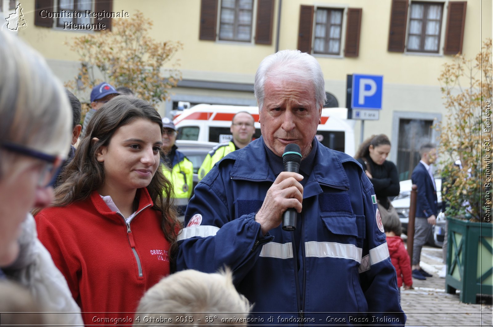 Carmagnola 4 Ottobre 2015 - 35 anniversario di fondazione - Croce Rossa Italiana- Comitato Regionale del Piemonte