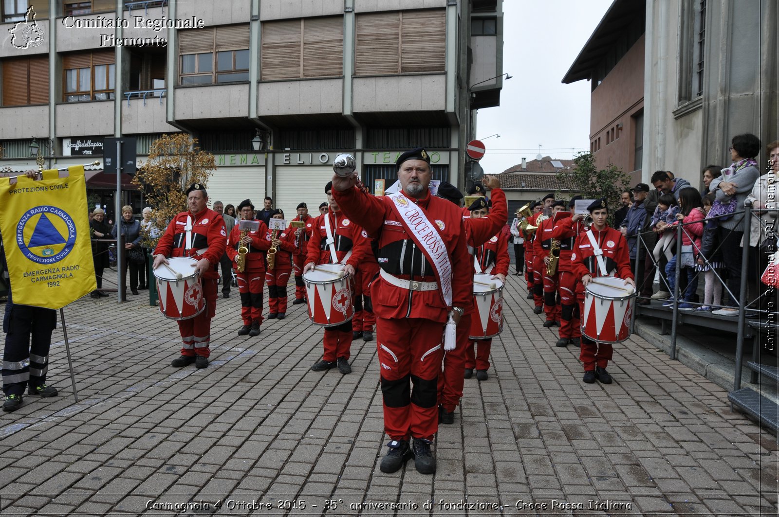 Carmagnola 4 Ottobre 2015 - 35 anniversario di fondazione - Croce Rossa Italiana- Comitato Regionale del Piemonte