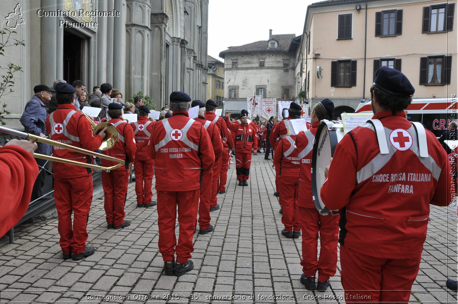 Carmagnola 4 Ottobre 2015 - 35 anniversario di fondazione - Croce Rossa Italiana- Comitato Regionale del Piemonte