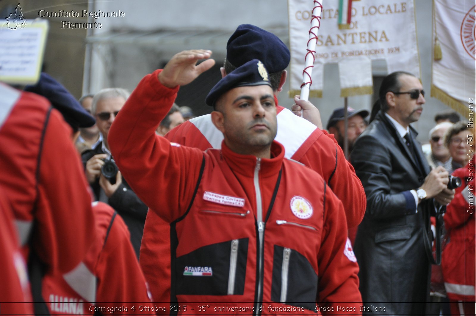 Carmagnola 4 Ottobre 2015 - 35 anniversario di fondazione - Croce Rossa Italiana- Comitato Regionale del Piemonte