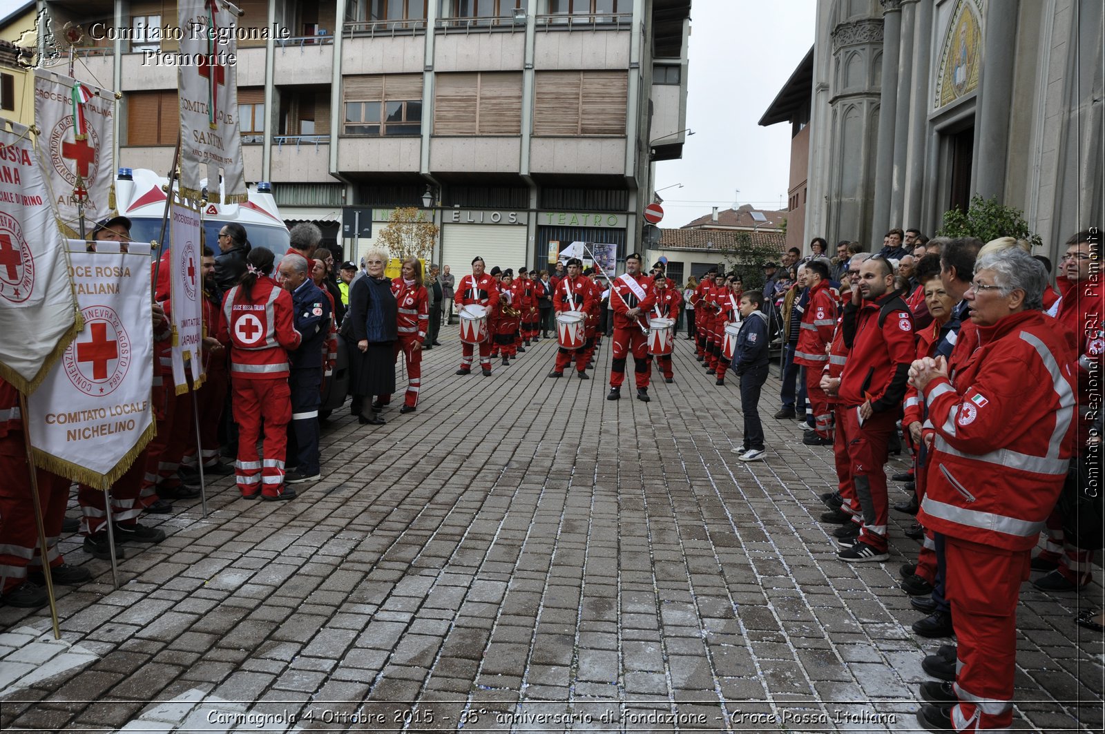 Carmagnola 4 Ottobre 2015 - 35 anniversario di fondazione - Croce Rossa Italiana- Comitato Regionale del Piemonte