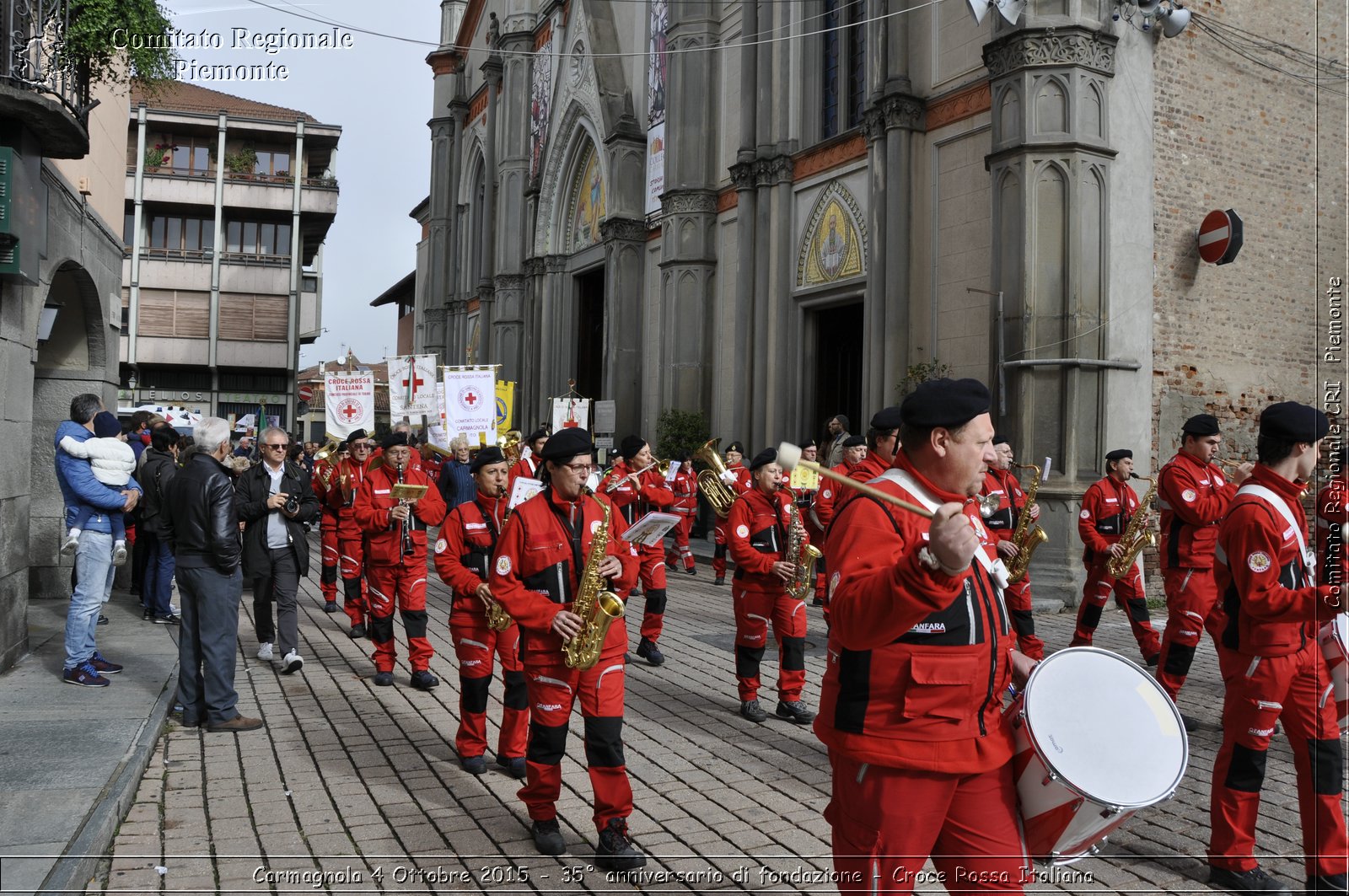 Carmagnola 4 Ottobre 2015 - 35 anniversario di fondazione - Croce Rossa Italiana- Comitato Regionale del Piemonte