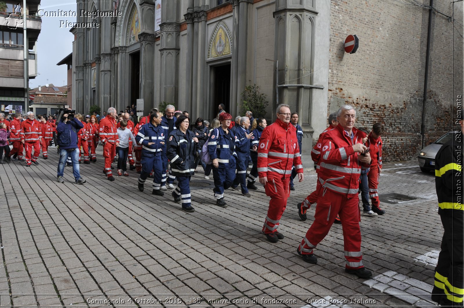 Carmagnola 4 Ottobre 2015 - 35 anniversario di fondazione - Croce Rossa Italiana- Comitato Regionale del Piemonte