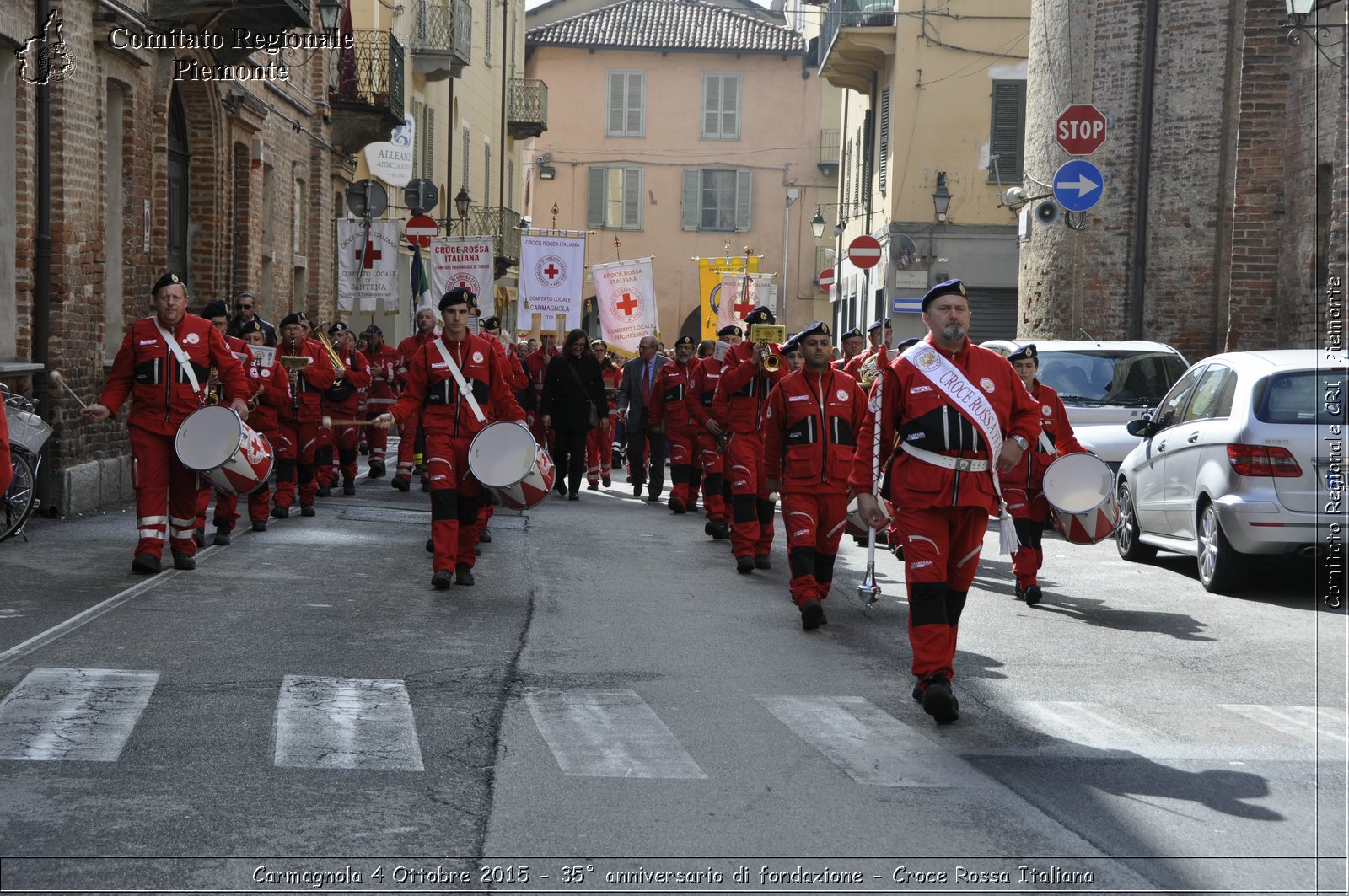 Carmagnola 4 Ottobre 2015 - 35 anniversario di fondazione - Croce Rossa Italiana- Comitato Regionale del Piemonte