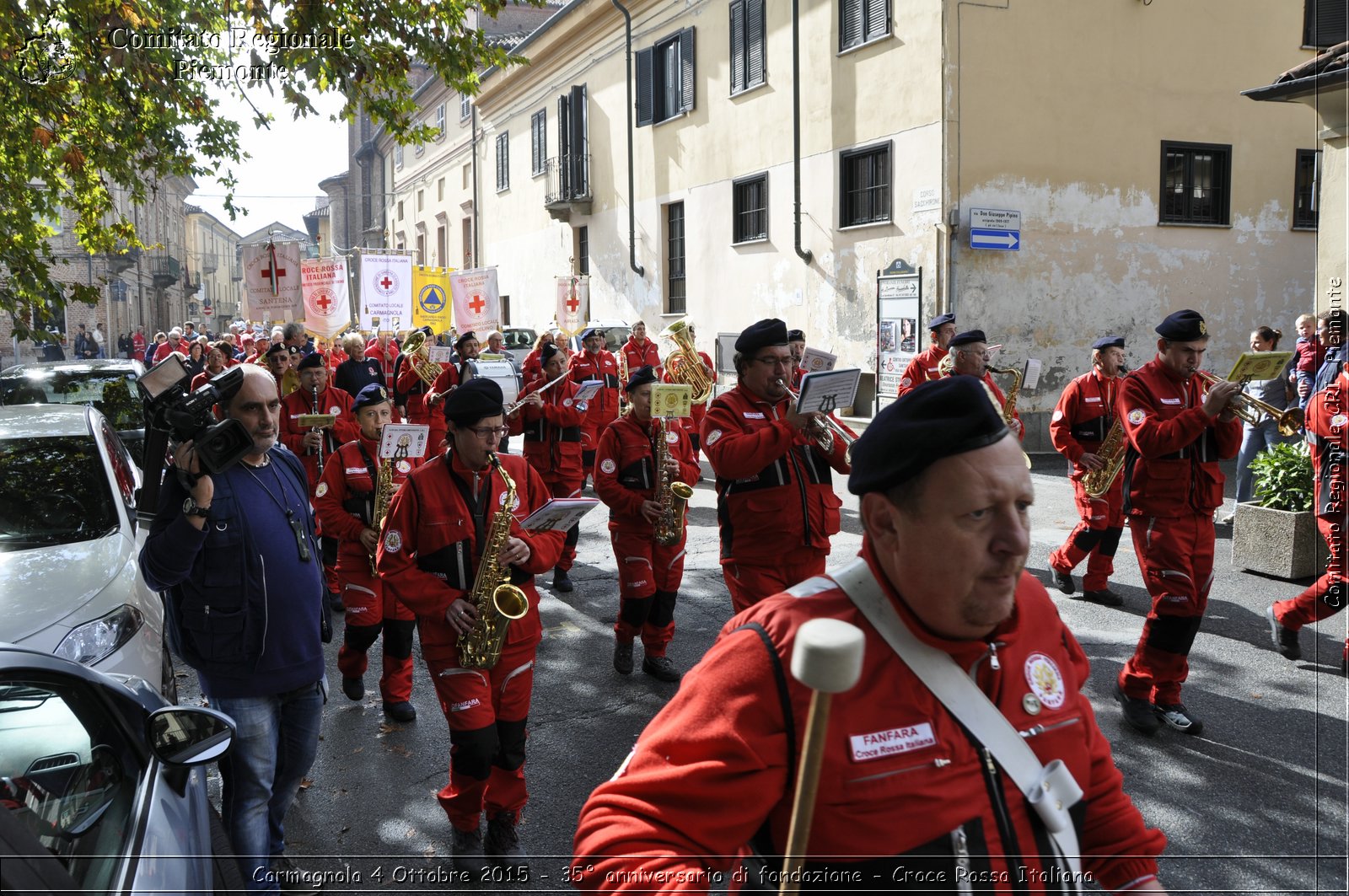 Carmagnola 4 Ottobre 2015 - 35 anniversario di fondazione - Croce Rossa Italiana- Comitato Regionale del Piemonte