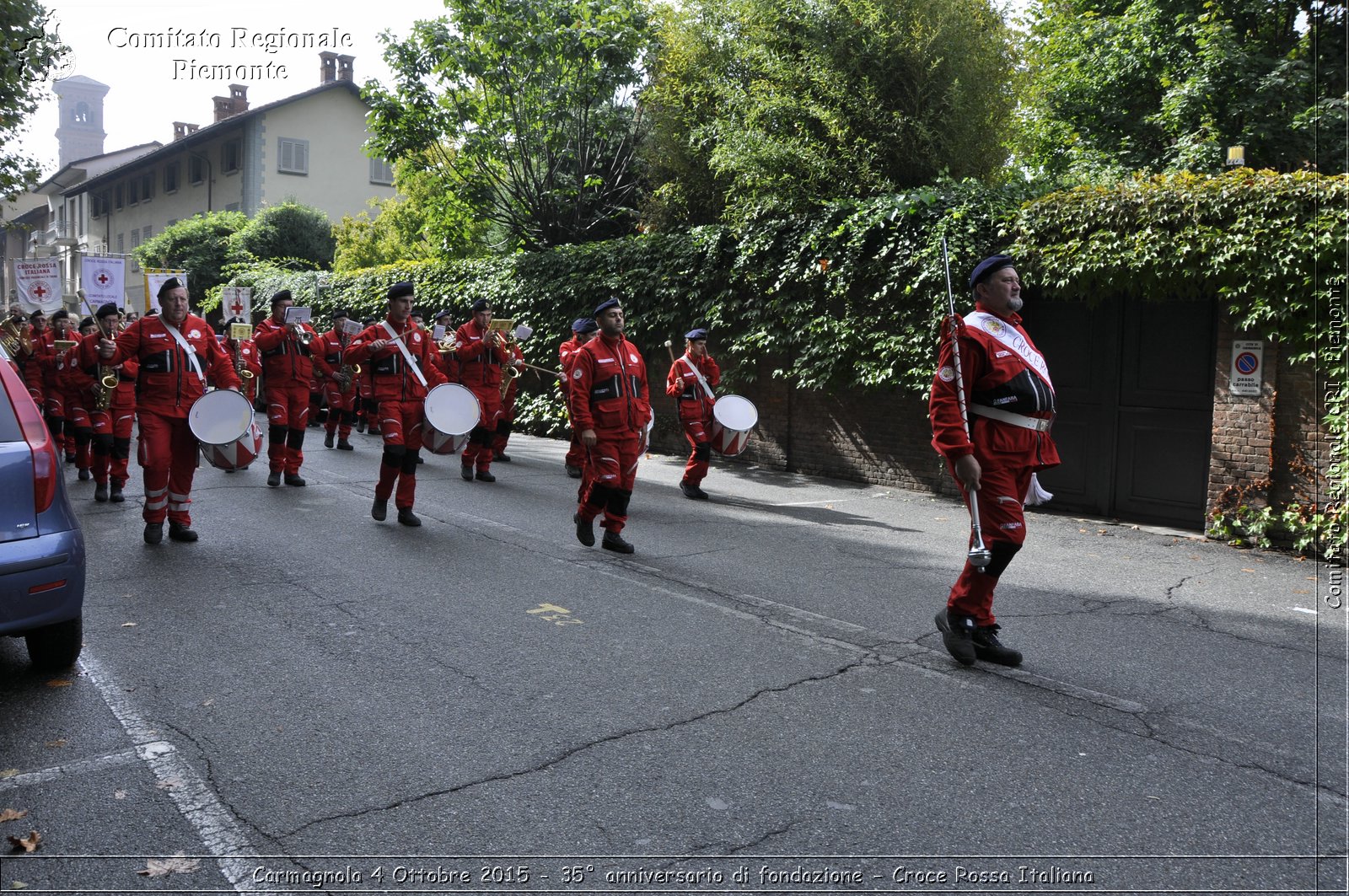 Carmagnola 4 Ottobre 2015 - 35 anniversario di fondazione - Croce Rossa Italiana- Comitato Regionale del Piemonte