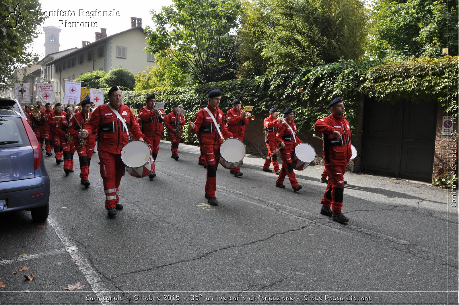 Carmagnola 4 Ottobre 2015 - 35 anniversario di fondazione - Croce Rossa Italiana- Comitato Regionale del Piemonte