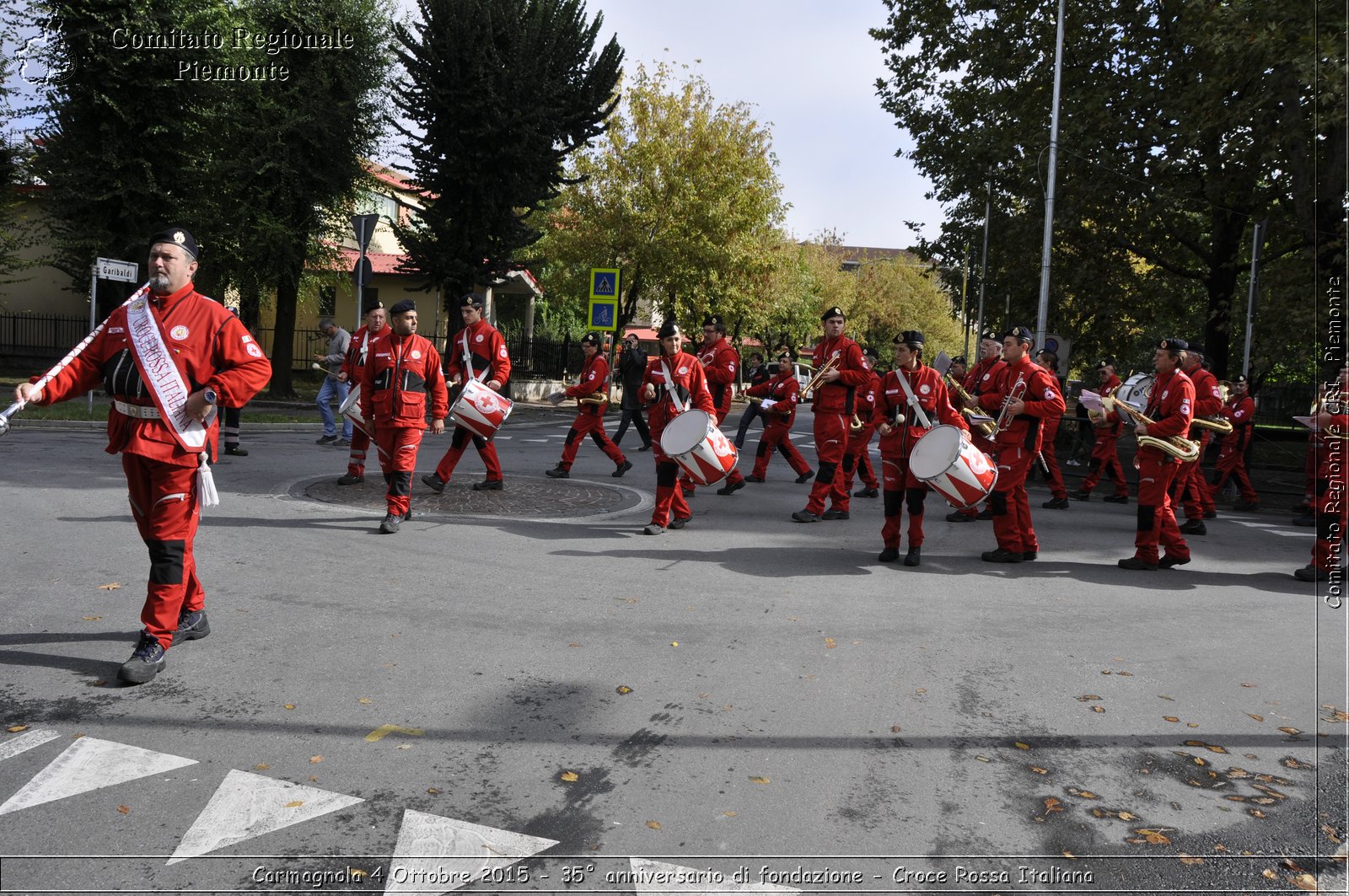 Carmagnola 4 Ottobre 2015 - 35 anniversario di fondazione - Croce Rossa Italiana- Comitato Regionale del Piemonte