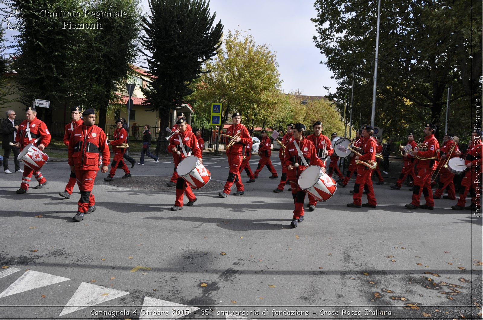 Carmagnola 4 Ottobre 2015 - 35 anniversario di fondazione - Croce Rossa Italiana- Comitato Regionale del Piemonte