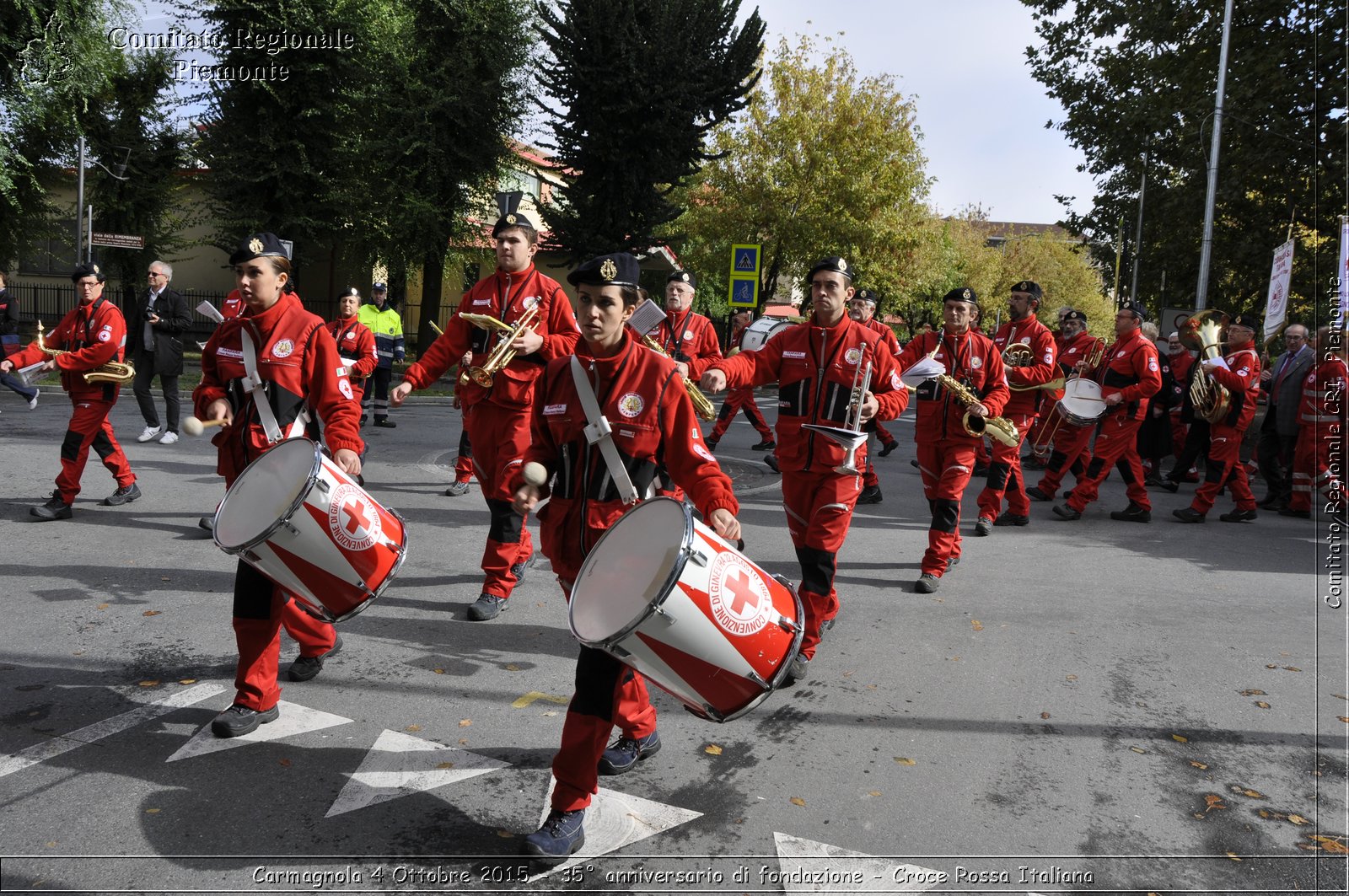 Carmagnola 4 Ottobre 2015 - 35 anniversario di fondazione - Croce Rossa Italiana- Comitato Regionale del Piemonte