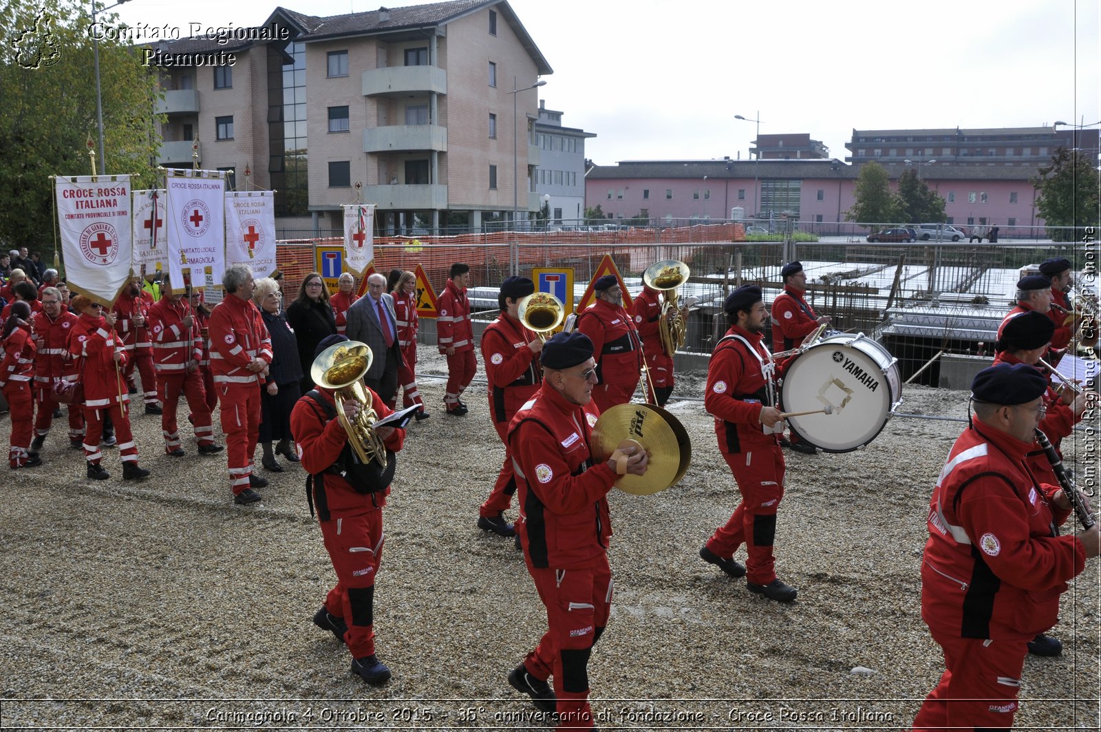 Carmagnola 4 Ottobre 2015 - 35 anniversario di fondazione - Croce Rossa Italiana- Comitato Regionale del Piemonte