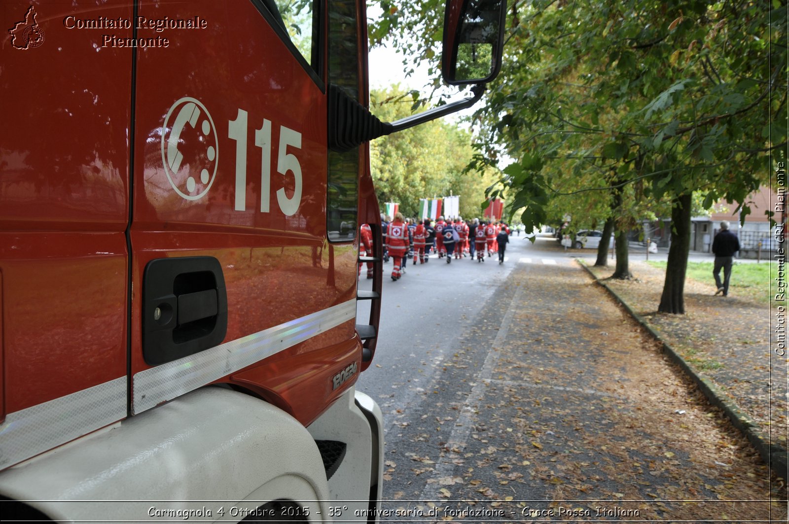 Carmagnola 4 Ottobre 2015 - 35 anniversario di fondazione - Croce Rossa Italiana- Comitato Regionale del Piemonte