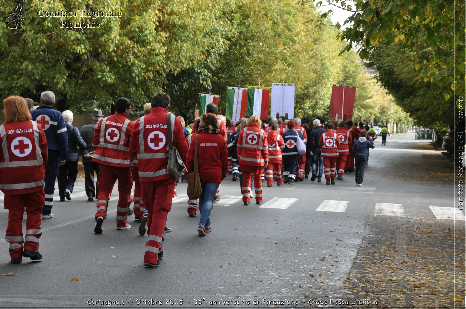 Carmagnola 4 Ottobre 2015 - 35 anniversario di fondazione - Croce Rossa Italiana- Comitato Regionale del Piemonte