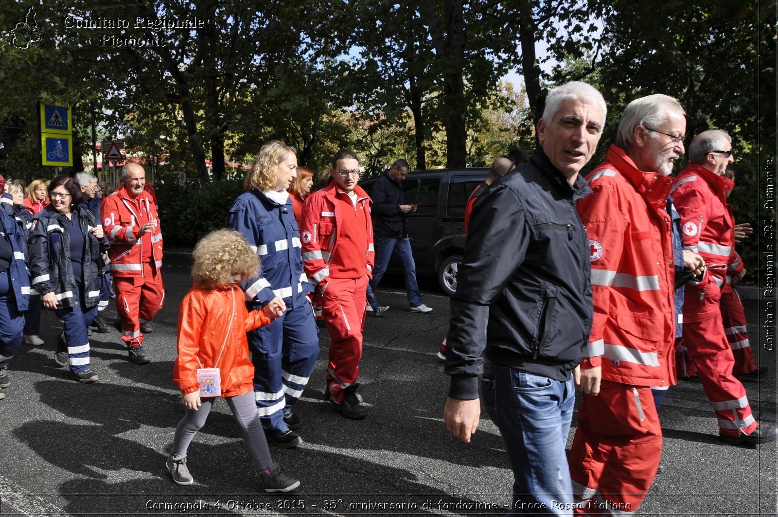 Carmagnola 4 Ottobre 2015 - 35 anniversario di fondazione - Croce Rossa Italiana- Comitato Regionale del Piemonte