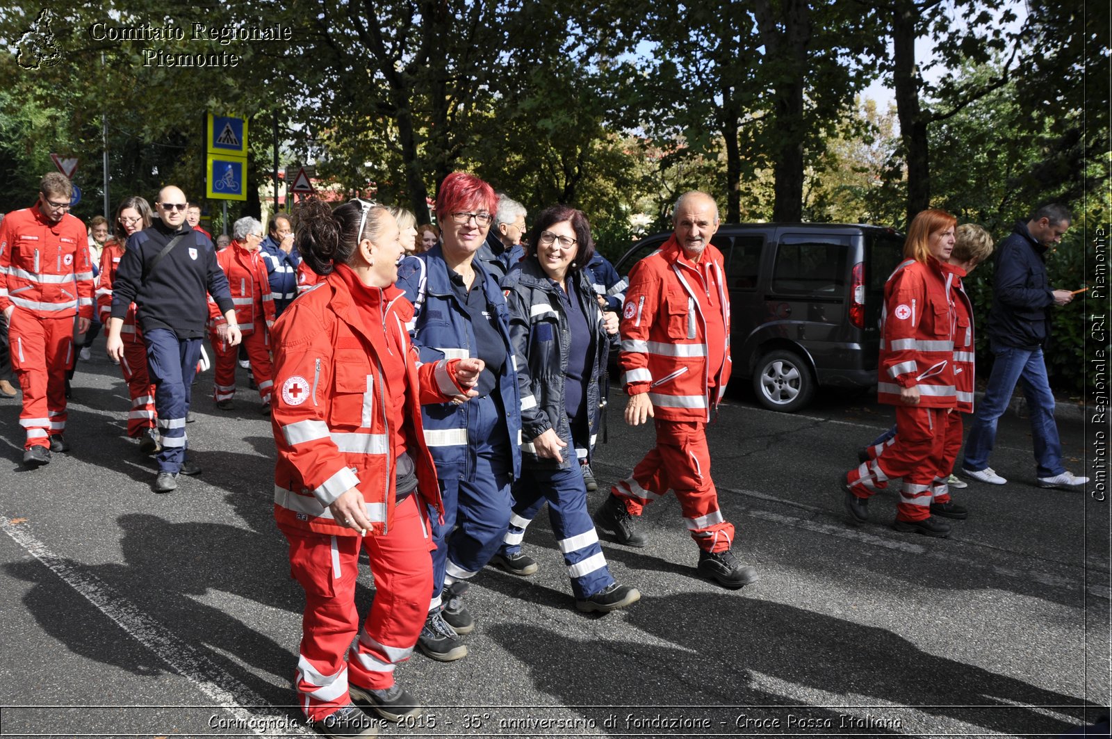 Carmagnola 4 Ottobre 2015 - 35 anniversario di fondazione - Croce Rossa Italiana- Comitato Regionale del Piemonte