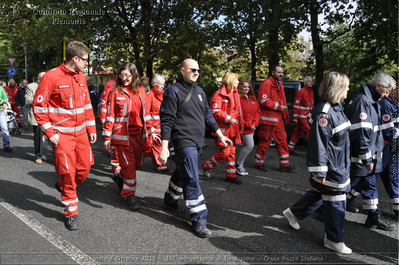 Carmagnola 4 Ottobre 2015 - 35 anniversario di fondazione - Croce Rossa Italiana- Comitato Regionale del Piemonte