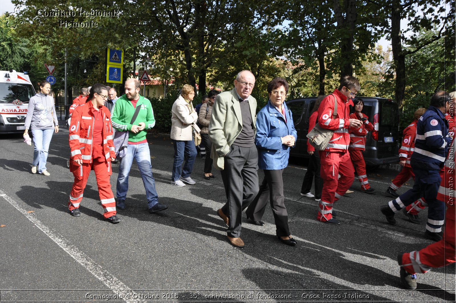 Carmagnola 4 Ottobre 2015 - 35 anniversario di fondazione - Croce Rossa Italiana- Comitato Regionale del Piemonte