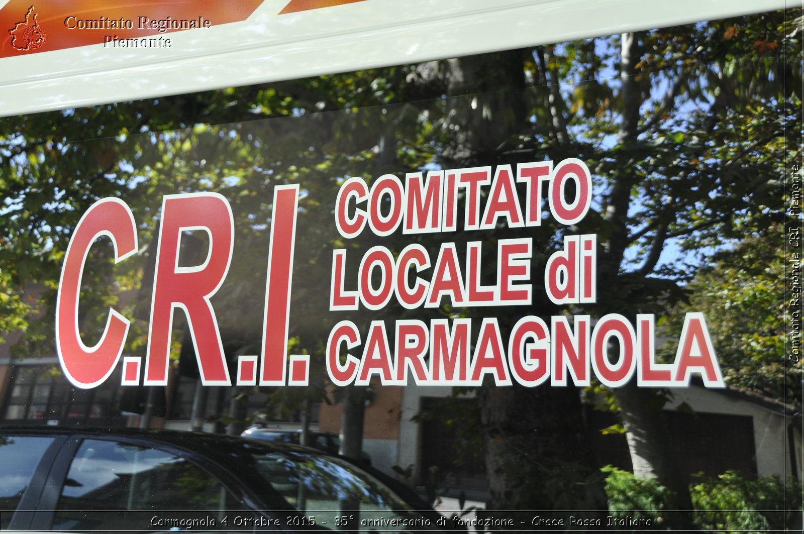 Carmagnola 4 Ottobre 2015 - 35 anniversario di fondazione - Croce Rossa Italiana- Comitato Regionale del Piemonte