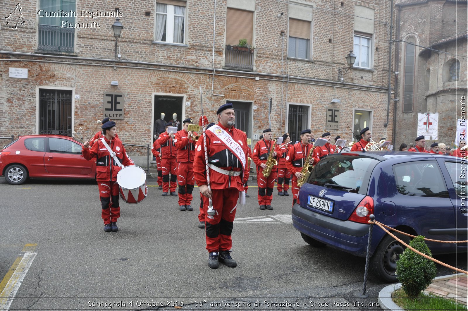 Carmagnola 4 Ottobre 2015 - 35 anniversario di fondazione - Croce Rossa Italiana- Comitato Regionale del Piemonte