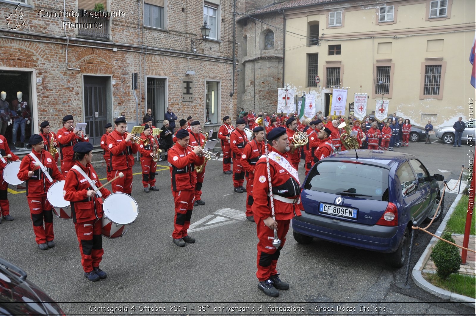 Carmagnola 4 Ottobre 2015 - 35 anniversario di fondazione - Croce Rossa Italiana- Comitato Regionale del Piemonte