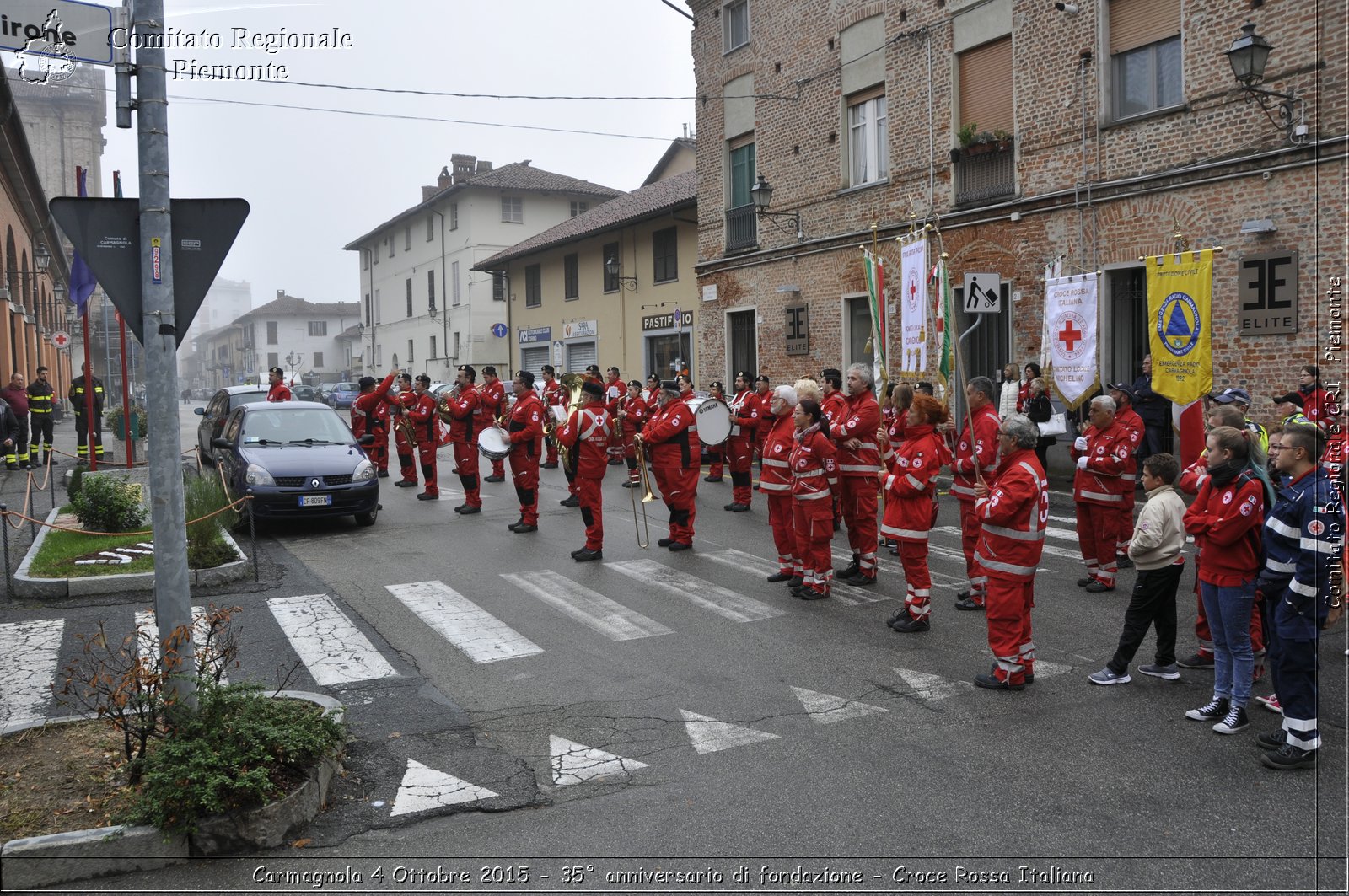 Carmagnola 4 Ottobre 2015 - 35 anniversario di fondazione - Croce Rossa Italiana- Comitato Regionale del Piemonte