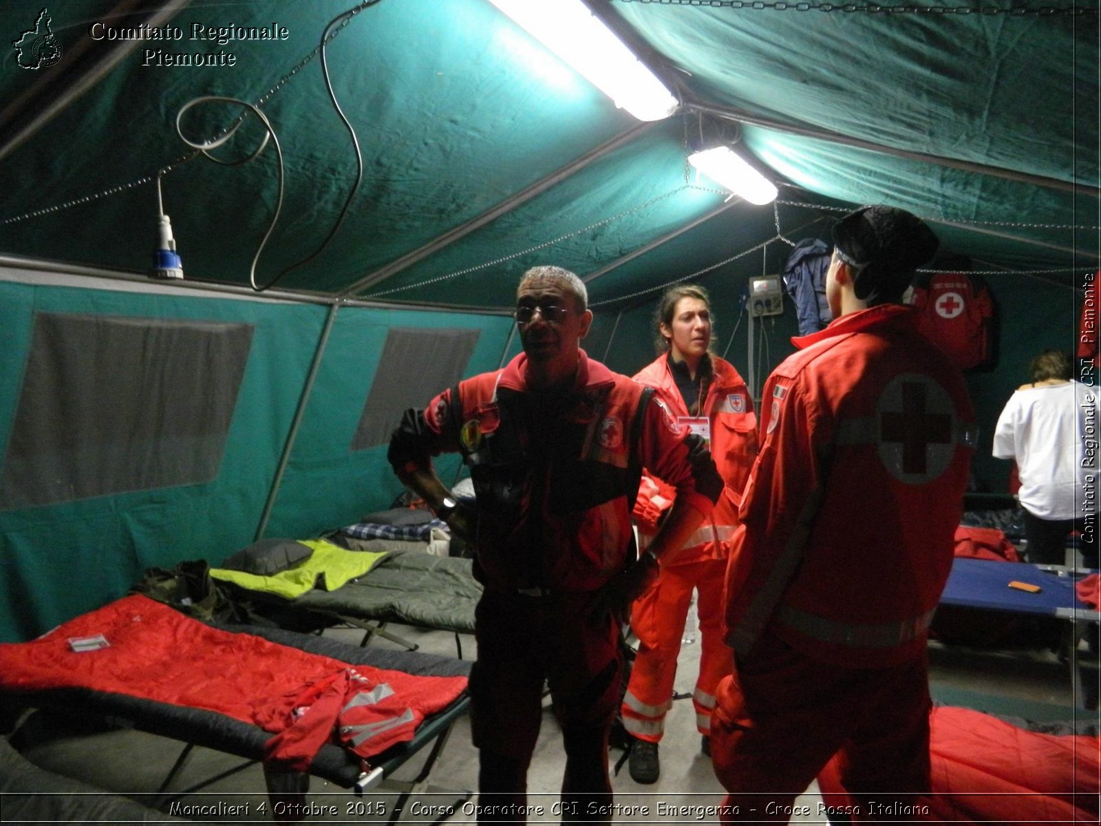 Moncalieri 4 Ottobre 2015 - Corso Operatore CRI Settore Emergenza - Croce Rossa Italiana- Comitato Regionale del Piemonte