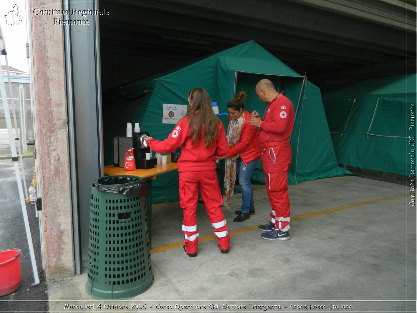 Moncalieri 4 Ottobre 2015 - Corso Operatore CRI Settore Emergenza - Croce Rossa Italiana- Comitato Regionale del Piemonte