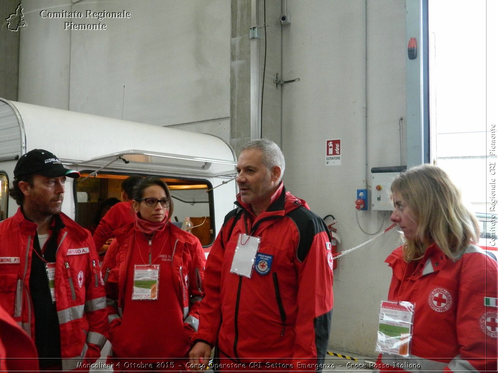 Moncalieri 4 Ottobre 2015 - Corso Operatore CRI Settore Emergenza - Croce Rossa Italiana- Comitato Regionale del Piemonte